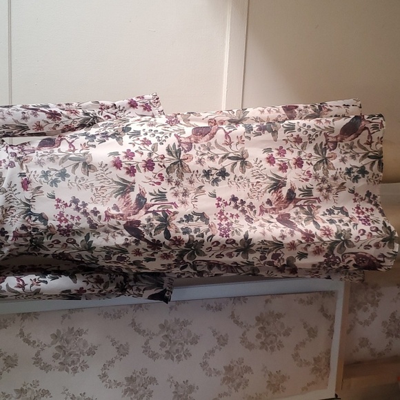 Hope & Ivy Maternity High Neck Printed Long Sleeve Collared Dress Size 8 - Picture 9 of 17